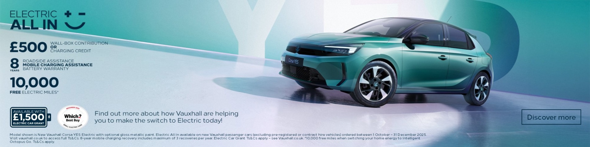 Elec All In Corsa Yes